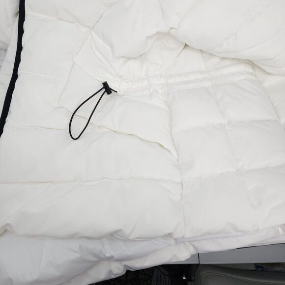 Spyder Womens Size L Puffer Jacker Coat White ProWeb-Wind ThermoWed FlexWeb $199 - Picture 5 of 14
